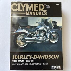 Clymer Manual Harley Davidson VRSC Series 2002 to 2014 Motorcycle Repair M426